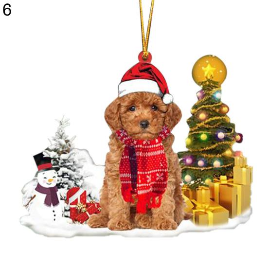 Adorable Christmas Hanging Decorative Easy for Cute Window Pendant KTY