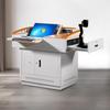 Multi-functional Multimedia Steel Lectern