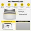 2L Ultrasonic Cleaner Stainless Steel Ultrasonic Cleaner Digital Heater Timer Jewelry Cleaning for Commercial Personal Home Use(2L)