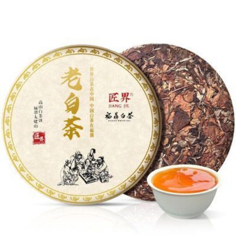 Чай белый Fuding Shou Mei Chen Xiang Old White Tea Classic Tea Cake 350г