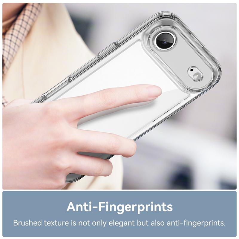 Прозрачный чехол для телефона для iPhone 17 Air Case Противоударный силиконовый цветной чехол на заднюю панель iPhone 17 Air Case для iPhone 17 Pro Max