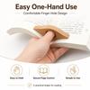 Solid Wood Page Keeper Single Hand Reading Reading Aid Bookmark Thumb Book Page Holder  Students