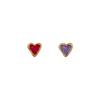SO`SALT Tendeco Art Mix Heart Earrings 1D5D124002