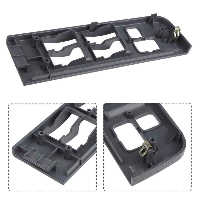 Автомобильная накладка на блок управления стеклоподъемниками водительской двери для Toyota Land Cruiser Fj80 1991-1997 74232-60070-B0 7423260070