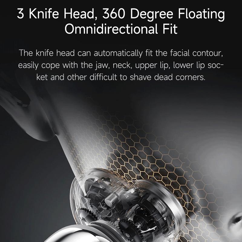 Xiaomi Электробритвы ENCHEN, водонепроницаемые, IPX7, портативный перезаряжаемый станок для бритья для мужчин, парня, мальчика, отца, праздничный подарок