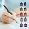 Pure Colorful Fountain Pen Ink Universal Refill Ink Smooth Writing Stationery for School Office Writing Supplies High Quality