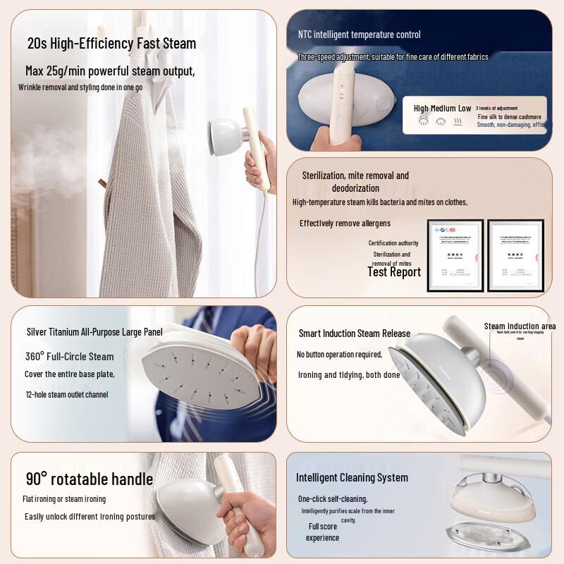 Портативный ручной отпариватель одежды Panasonic