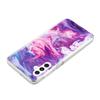 For Samsung Galaxy A54 5G Marble Pattern Phone TPU Case Anti-scratch IMD Phone Cover