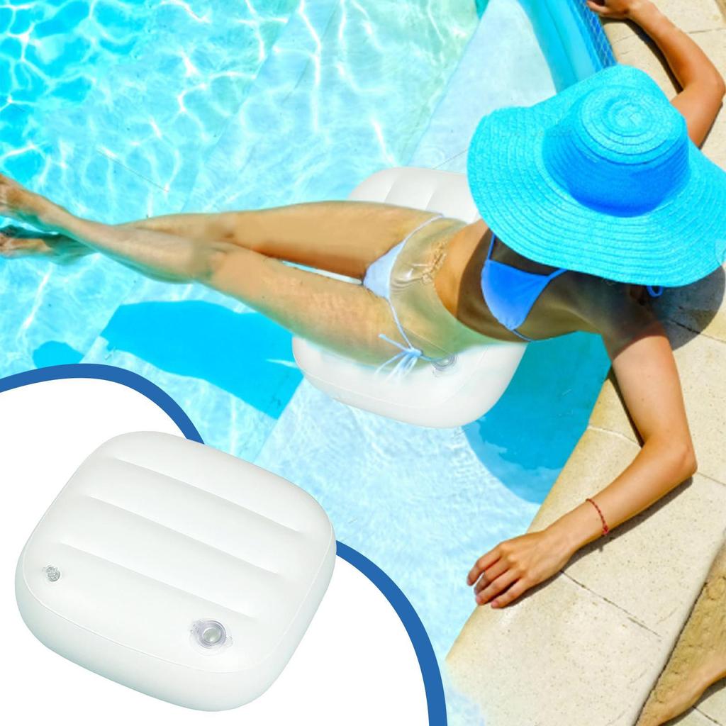 Подушка-бустер для гидромассажной ванны, портативная подушка-бустер для сидения для ванны, для помещений и улицы, подушка для сиденья гидромассажной ванны, надувное сиденье для гидромассажной ванны