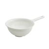 Asvel One-Handed Colander Type 21 "N-Posse" White 4321
