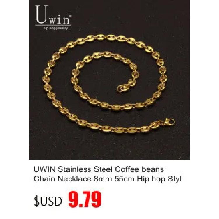 Uwin S-Link Miami RoseGold Color 12mm Cuban Link Pink Rhinestone Necklace Chain Full Bling Punk Bling Bling Charm Hiphop Jewelry