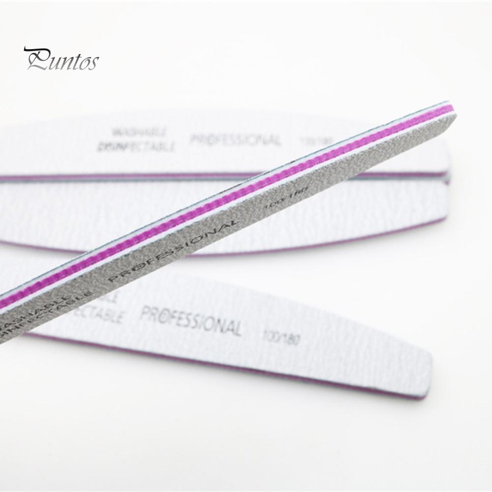 Puntos Маникюрный инструмент Мини-поролоновая пилочка для ногтей Удаление омертвевшей кожи Полировка Буфер