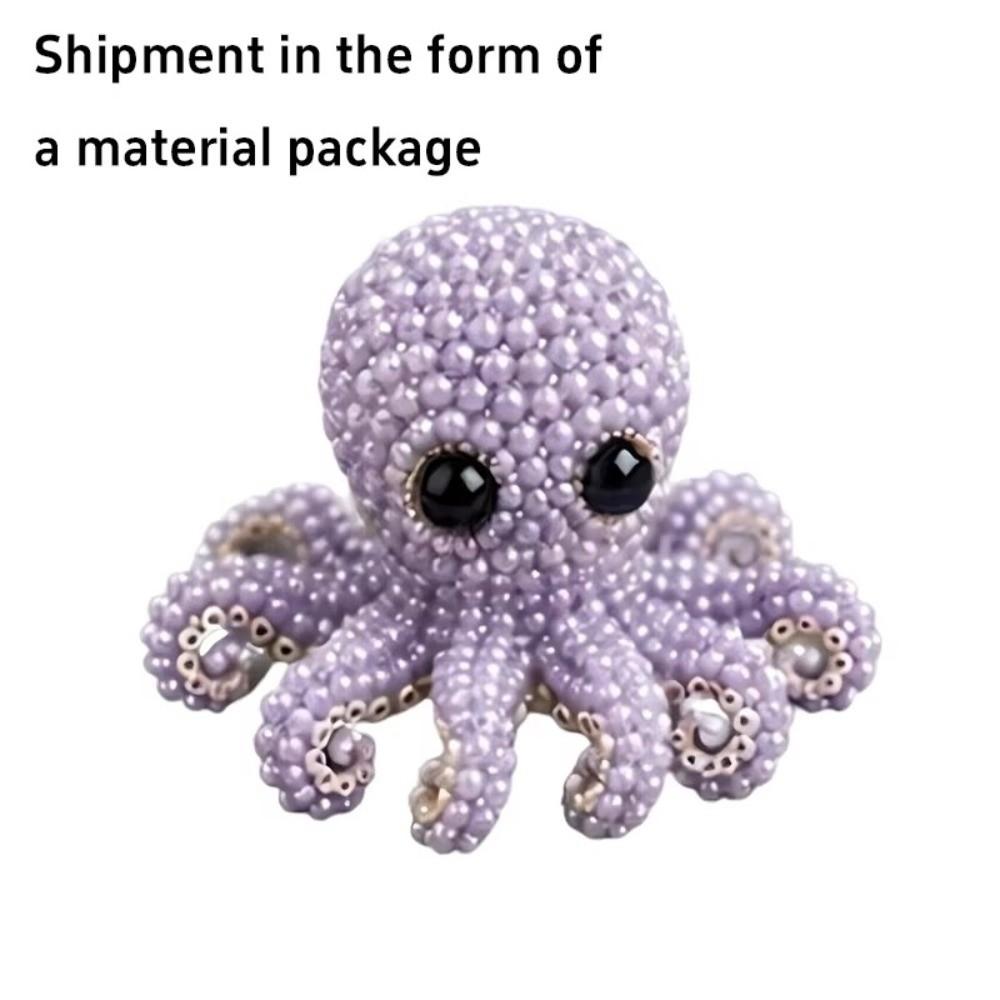 Craft 3D Beaded Animal Kit Animal Shape DIY Bead Craft Kit DIY 3D Beaded Ornament Set  Home Decor