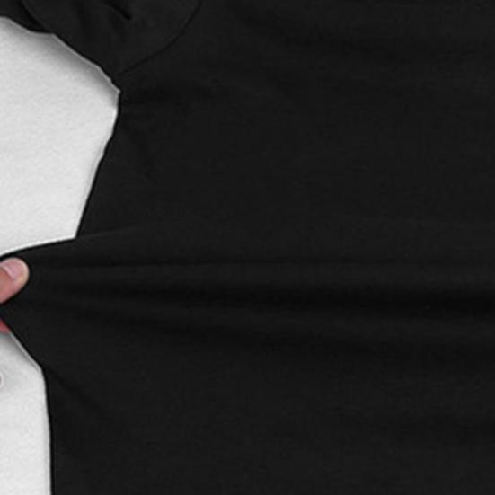 Half High Collar Long Sleeves Stretchy Men T-shirt Autumn Winter Double Sided Velvet Bottoming Business Top