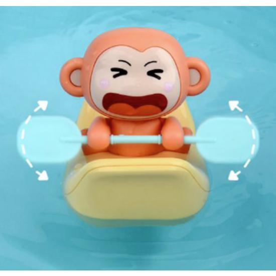 Let's Toy Monkey Banana Boat Bath Toy, Korean Bath Toys