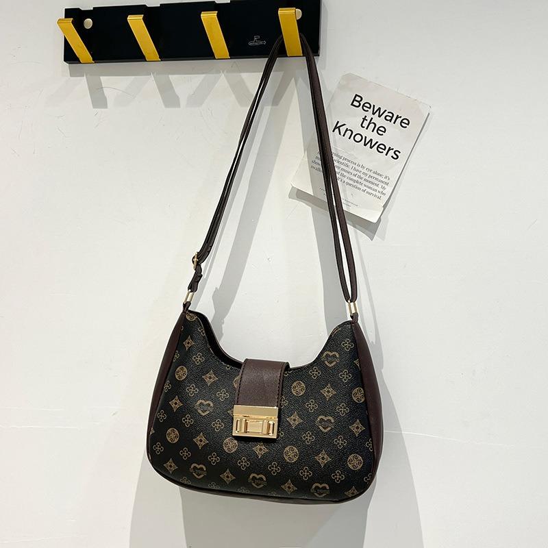 Женская сумка Pea Bag, винтажная женская сумка через плечо, женская сумка с принтом подмышкой