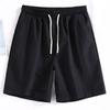 Летние повседневные шорты для мужчин одежда мода большие размеры эластичная талия черные шорты