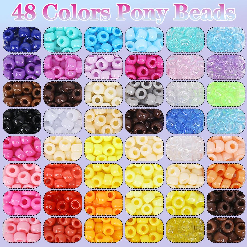 Набор бусин для рукоделия с ассорти акриловых цветов и бусинами с буквами для аксессуаров ручной работы