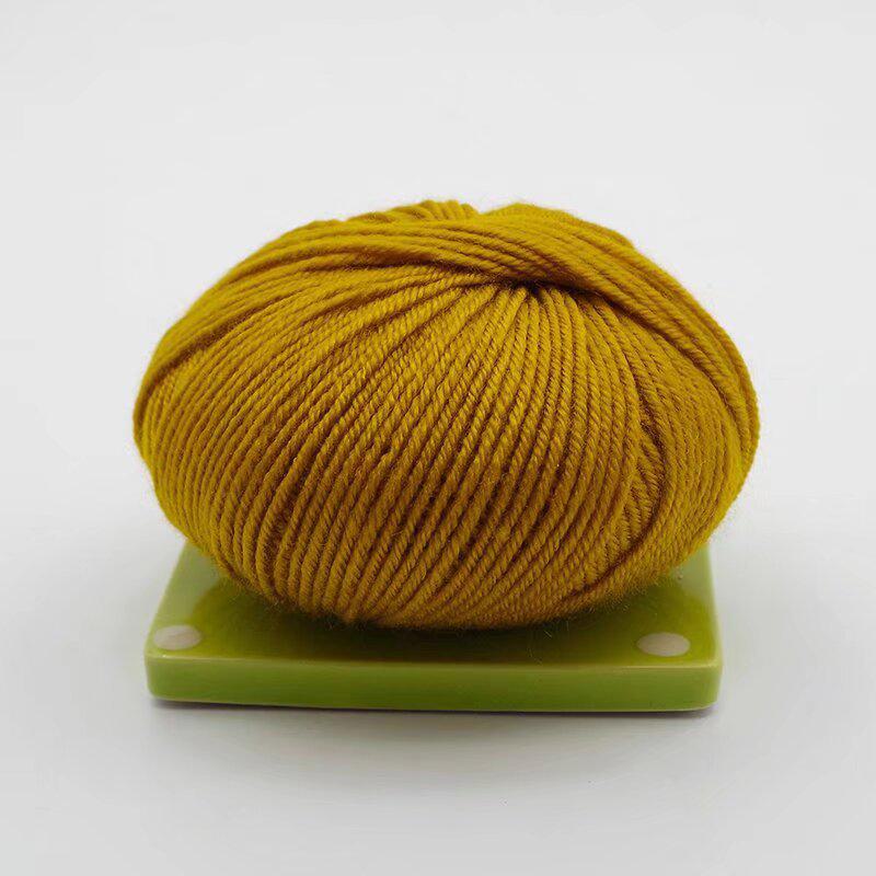 Клубок акриловой пряжи для вязания свитеров, крючков, обуви, тапочек, изделий ручной работы.