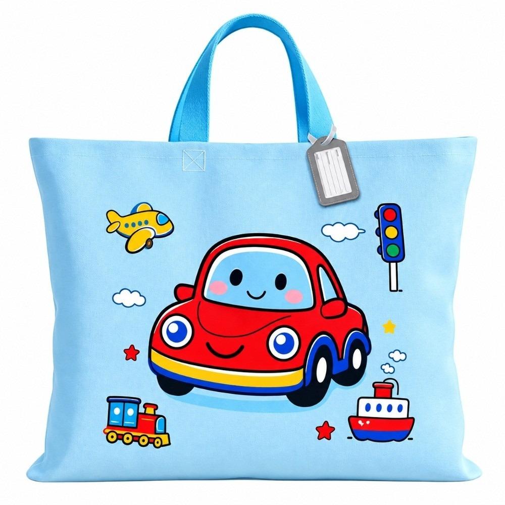 1Pc Handheld Kids Bedding Tote Bag Large Capacity Clothing Organizer Moving Storage
