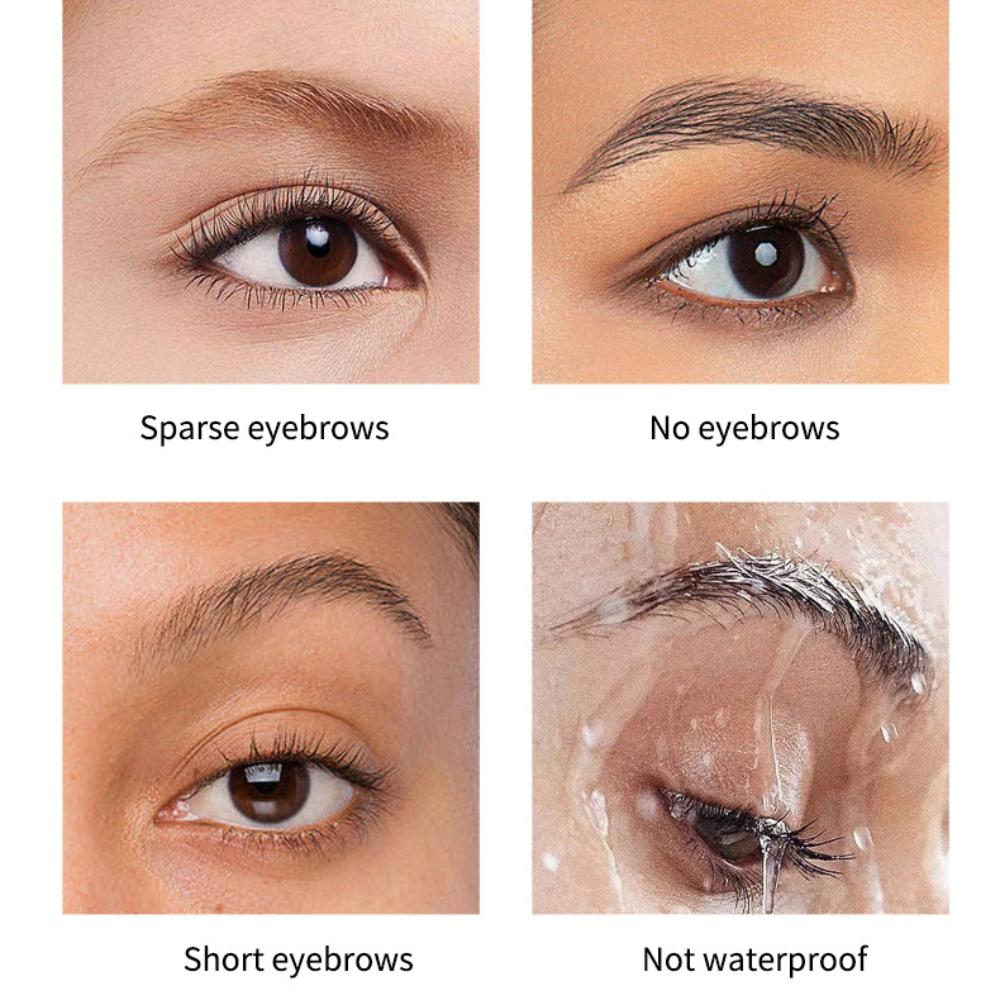Водостойкий прозрачный гель для укладки бровей, крем для бровей с длительной фиксацией, мыло для бровей, прозрачная жидкость для бровей, герметичный слой, косметика