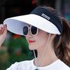 1PC Women Summer Sun Hats Sun Visor Hat with Big Heads Wide Brim Beach Hat UV Protection Female Cap
