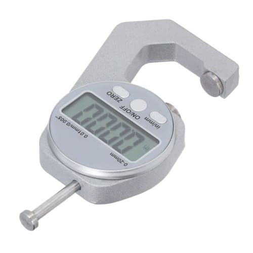 Electronic Microgauge, Micrometer, 0-20mm, Digital Thickness Gauge, Aluminum Thickness Meter, LCD Display
