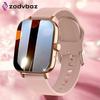 2023 Call Smart Watch Women's Custom Dial Smart Watch for Android IOS Waterproof Bluetooth Music Watch Full Touch Bracelet Clock