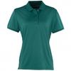 Womens/Ladies Coolchecker Short Sleeve Pique Polo T-Shirt