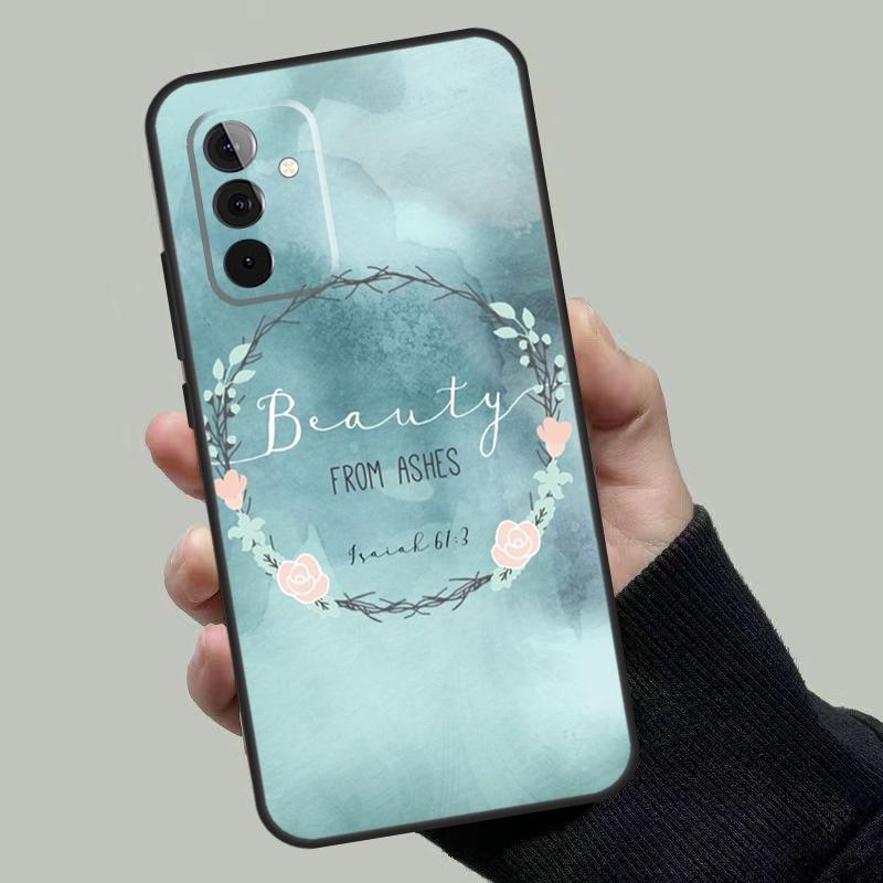 Христианский футляр для Samsung Galaxy A54 A34 A14 A36 A56 A06 A13 A53 A32 A12 A22 A52 A35 A17 A16 A55 A15