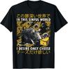 In This Sinful World I Desire Only Cheese Rat Japanese T-Shirt Unisex T-Shirt