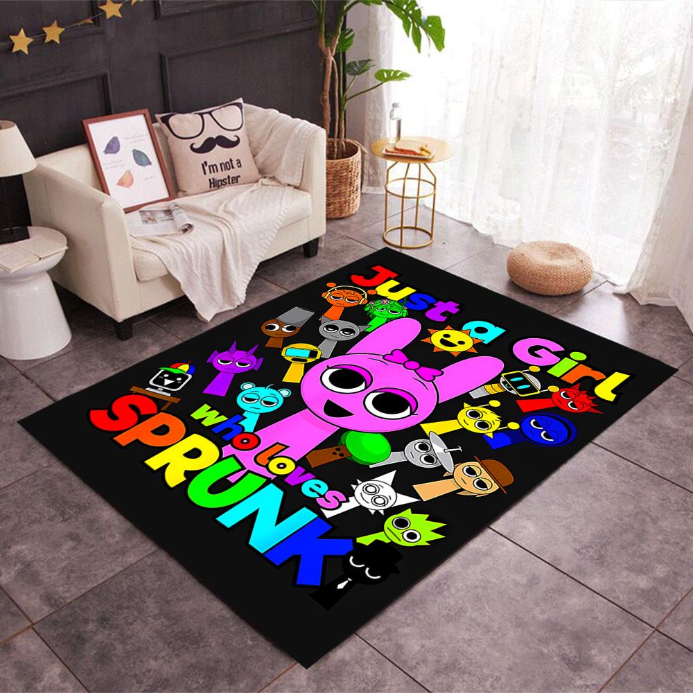 Sprunk Love Adventure Area Rug Perfect for Dormitory Bedrooms Outdoor Balcony Anti-slip Rug Office home decor Perfect Gift for Women/Men