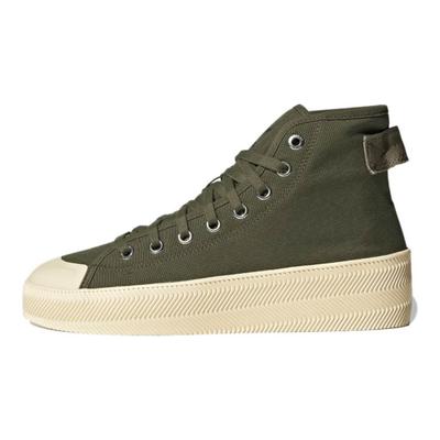 Parley X Originals Nizza High Ретро Повседневные Высокие Кроссовки для Скейтборда Унисекс Кроссовки Милитари-Грин GW3508