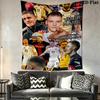 Custom Name SC Freiburg Wall Tapestry Aesthetic Wall Hanging Printed Fabric Blanket Decorative Tapestries for Bedroom Living Room Home Decor