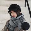 Luxury Wool Beret Women Autumn Winter Kepi Retro Black Duckbill Hat Trend Painter Hats Korean British Octagonal Hat
