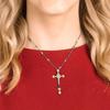 Swarovski Украшение 'Крест Тысячелетия' Хрустальное ожерелье Женское ожерелье Серебро 5409396