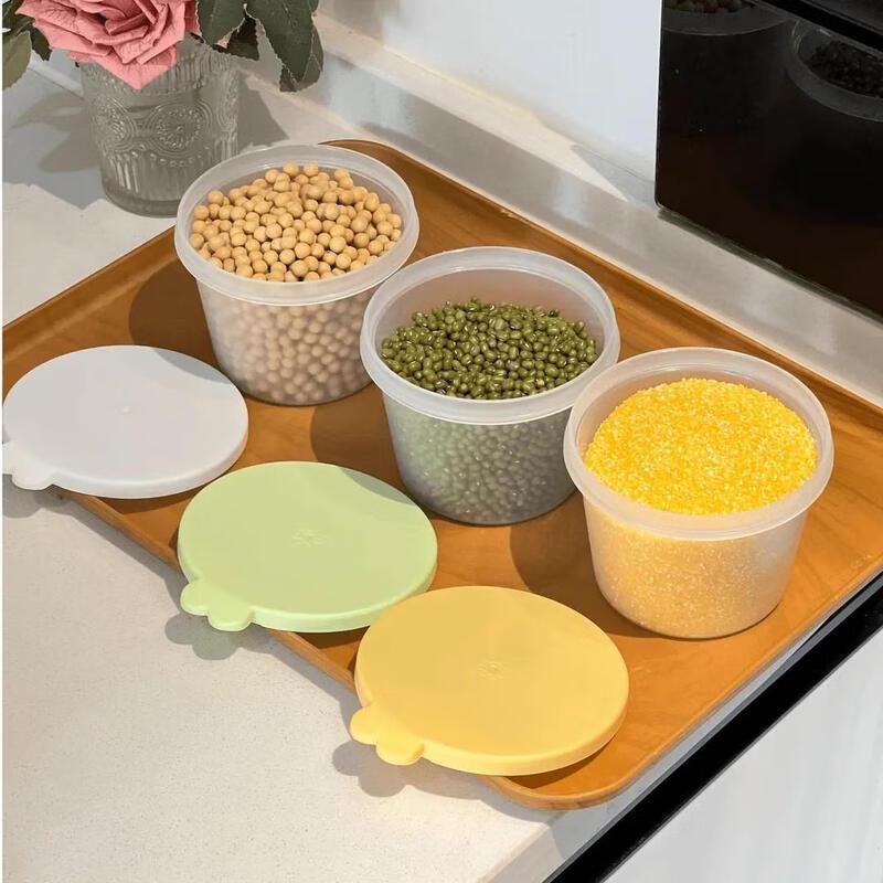 Round Refrigerator Food Storage Container