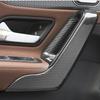 Цветная дверная ручка из углеродного волокна, украшение рамы для Mercedes Benz W177 C118 CLA A Class, внутренний подлокотник, крышка дверной ручки