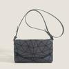 New Diamond Splicing Bag Geometric Laser Bag New Trendy Small Square Bag Luminous One Shoulder Crossbody Bag