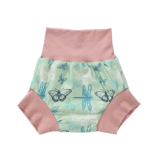 Детские плавки для плавания с 3-слойной защитой, полотенцем от мочи, многоразовые, стирающиеся, с эластичной резинкой на талии, детские шорты для плавания