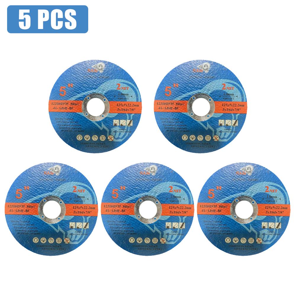 5/10/25 шт 125 мм металлический отрезной диск угловая шлифовальная машина пильный диск отрезной круг диски пильные диски для металла нержавеющая сталь
