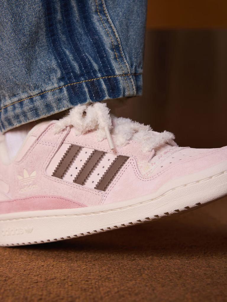 Adidas FORUM LOW CL Универсальные повседневные баскетбольные кроссовки для женщин - Adidas Clover KJ4300