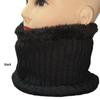 Unisex Thick Velvet Knit Neck Warmer for Cycling - Cozy and Windproof for Autumn and Winter