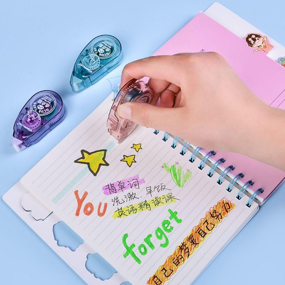 Студенческий экзамен, точечный клей, канцелярские товары, точечный клей, корректирующая лента, двусторонняя клейкая лента