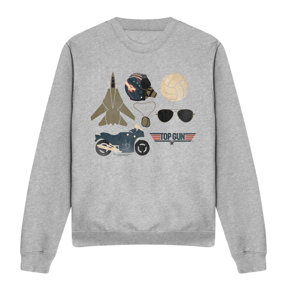 Top Gun Unisex Adult Items Sweatshirt