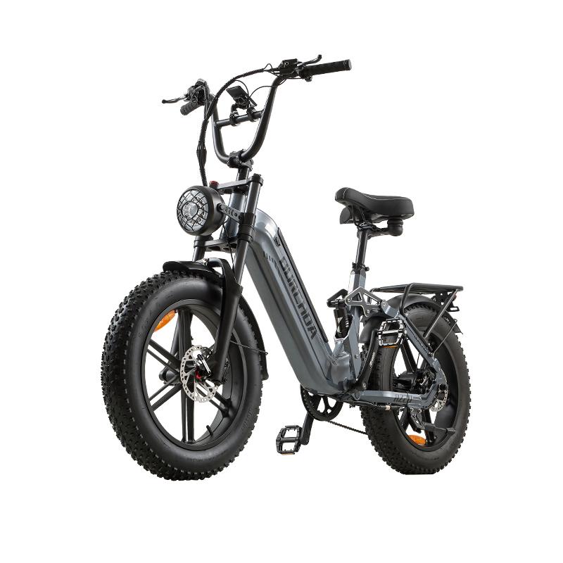 BURCHDA AZ20 Горный электровелосипед, 48В 20Ач литий-ионный аккумулятор, 20-дюймовый взрослый городской электровелосипед 2025 новый, 1500Вт45КМ/Ч, 4.0 фэтбайк