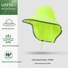 New Design Summer Nylon Outdoor Sunscreen Fisherman's Hat Large Brim Adjustable Quick-drying Breathable Waterproof Anti-UV