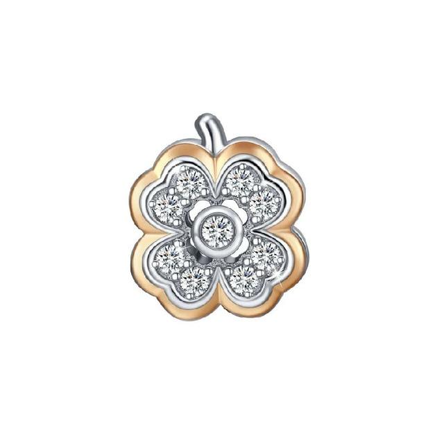 Copper Oriental Green Hollow Lucky Clover Charm Pearl Talisman Pendant Fit For Original Bracelet Necklace Diy Boutiquejewelry