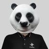 Cute Giant Panda Headgear Animal Mask Masquerade Funny Latex Headdress Halloween Party Performance Props