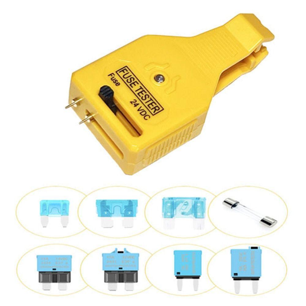 Easy to Use Car Fuse Type Tester with LED Indicator Light Auto Checker Removal Tool for Car Fuse